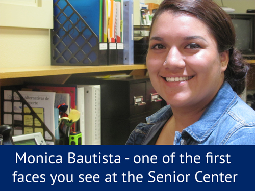 LSC Receptionist Monica Bautista
