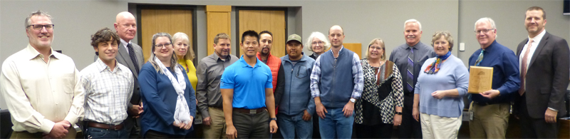 RSV Sustainability award City Council presentation