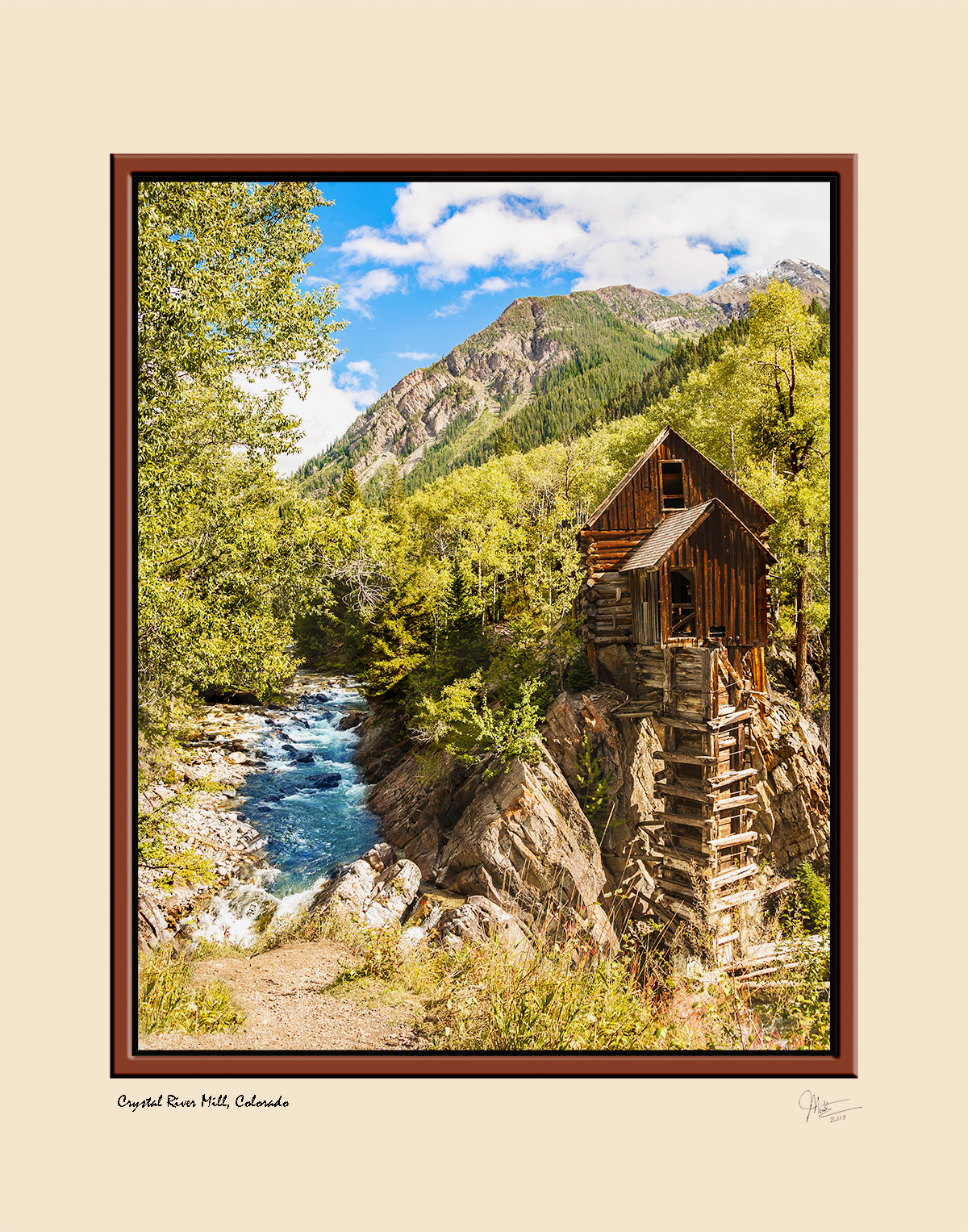 Crystal Mill 22x28 for Rec Ctr