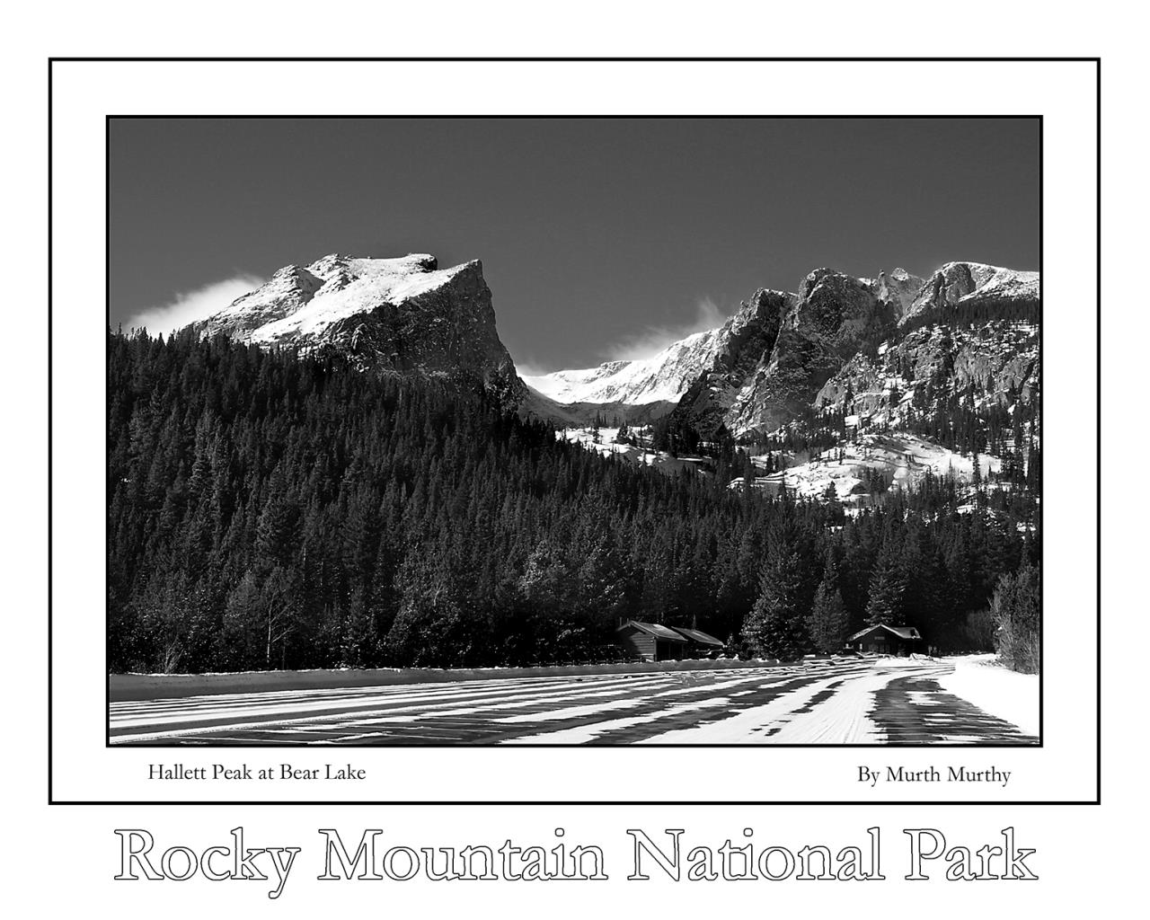 Hallett Peak at Bear Lake