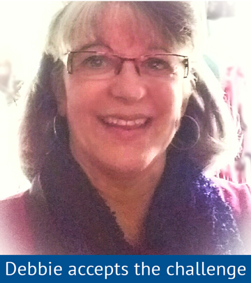 Debbie-accepts-the-challenge