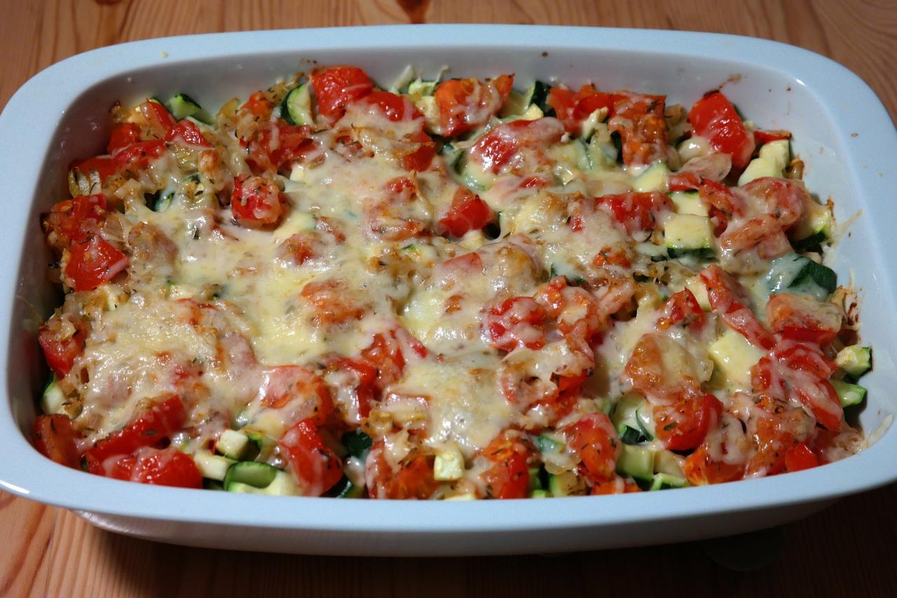 Cheese Casserole in Dish