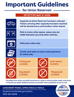 Union Reservoir Restrictions eff May 9