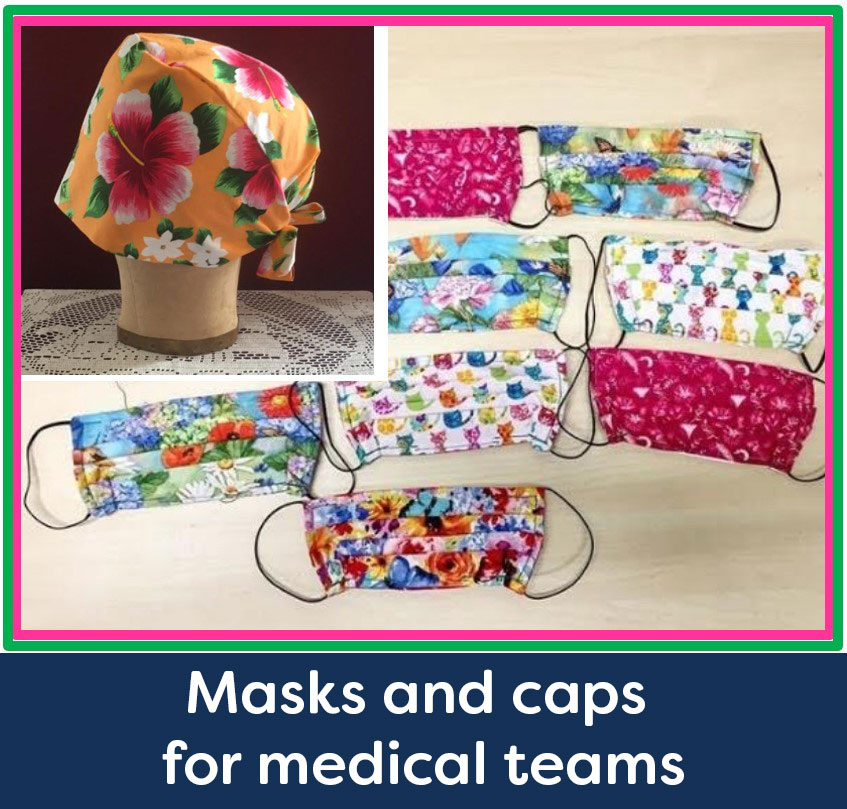 masks-caps-for-medical-teams