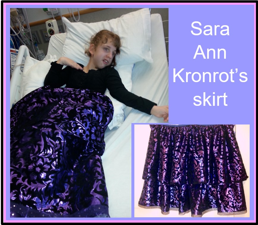 Sara Ann's skirt