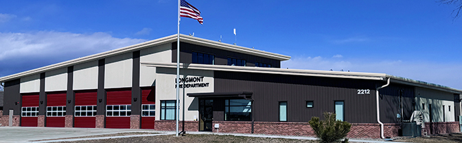 Exterior view of Longmont Fire Station #2