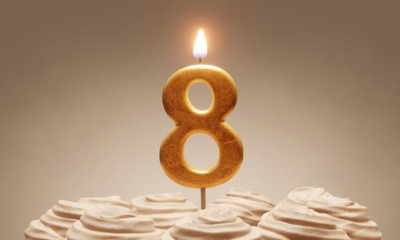 Eight? Great!