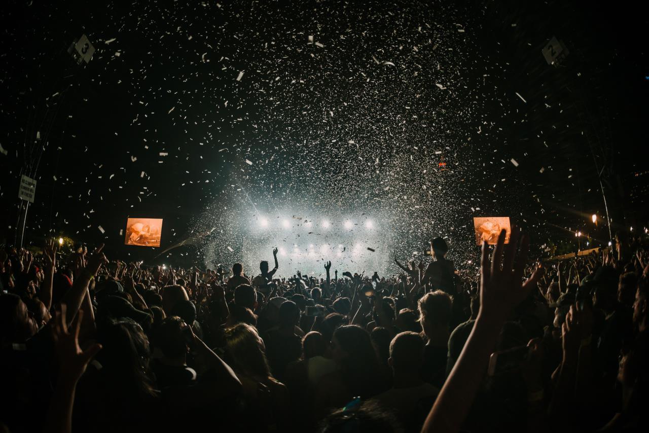 Cheering audience picture