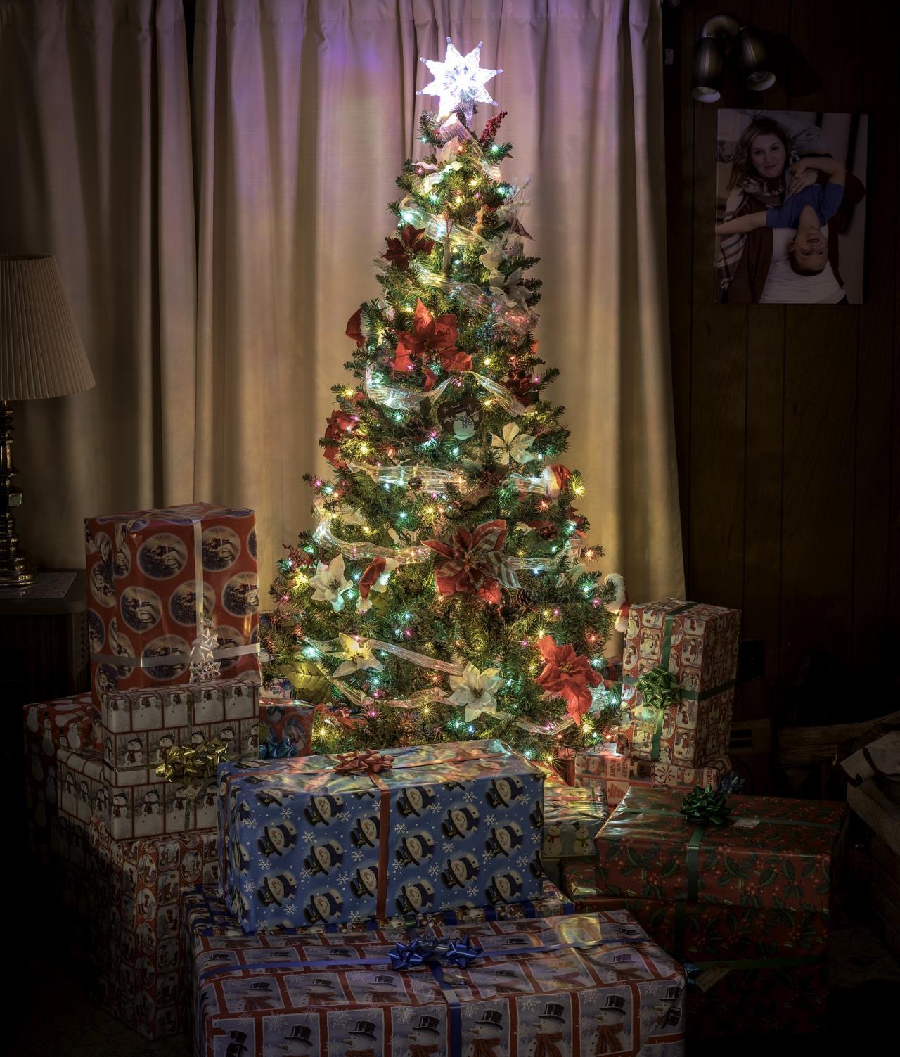 Christmas Tree With Presents picture
