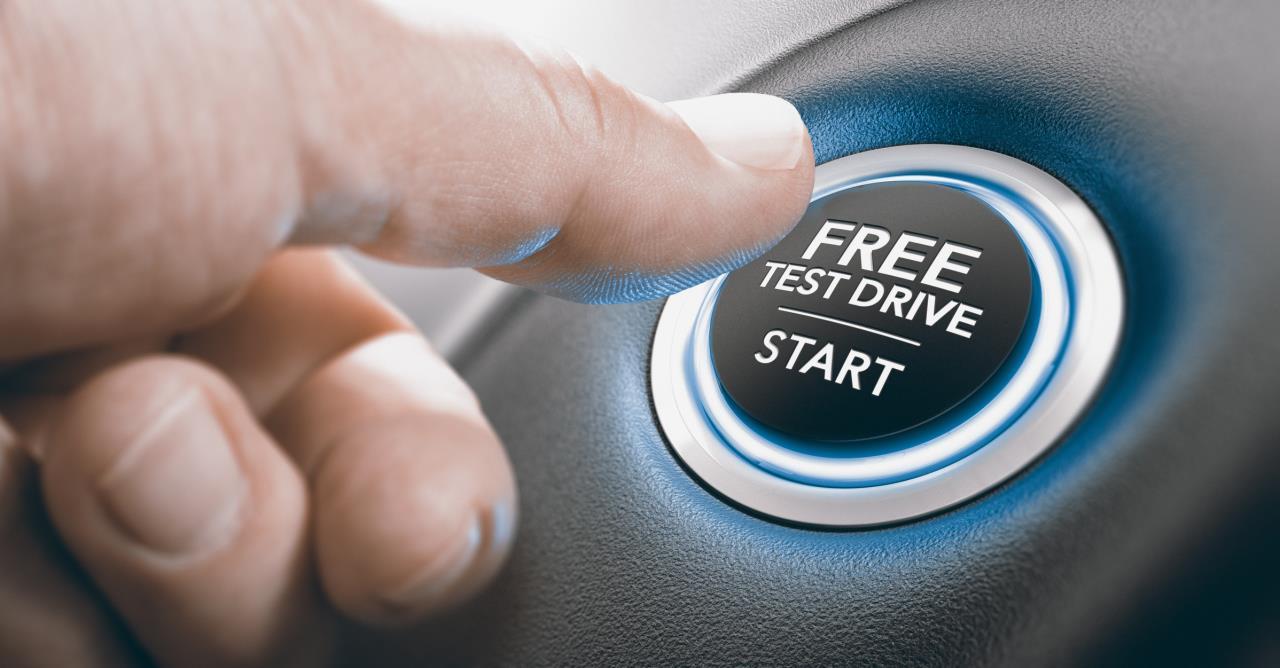 Free Test Drive Button