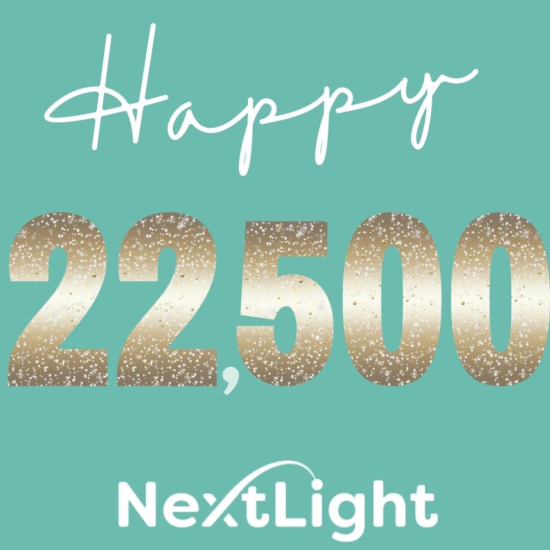 Happy 2021 New Year celebrating 22,500 customers