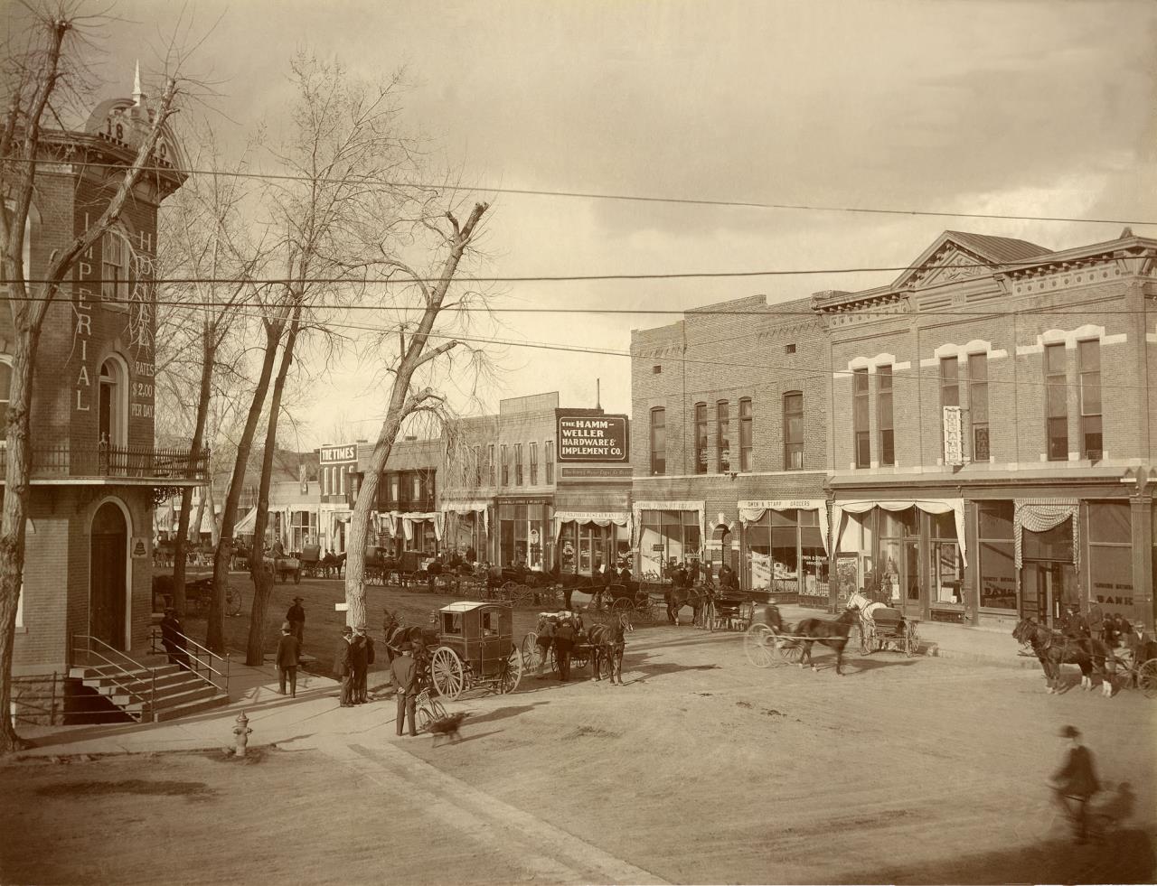 Historic Longmont downtown