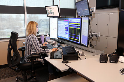 911 dispatch comms center