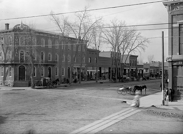 Longmont Main Street early 1900s