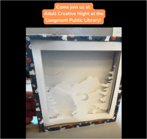 Spooktacular light boxes craft for adults