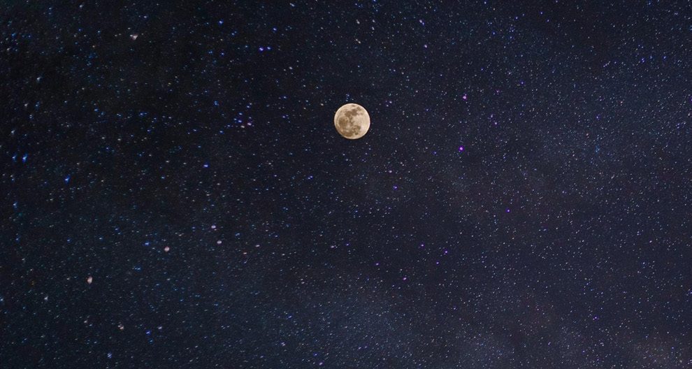 Night Sky and moon