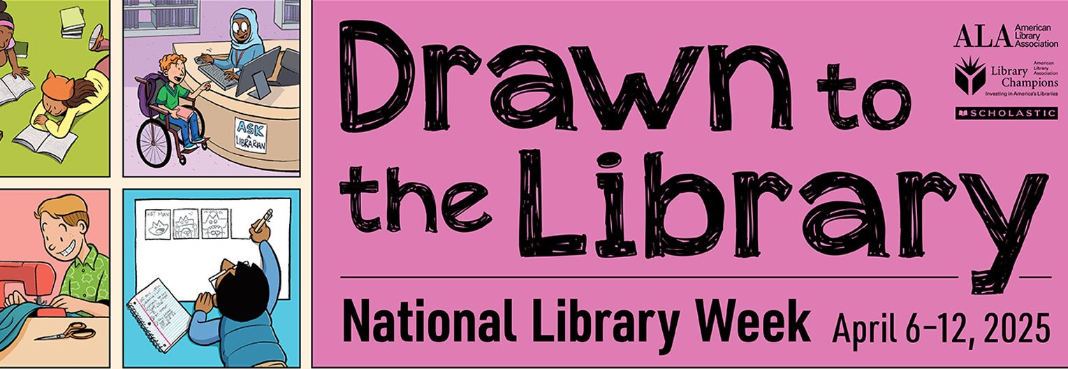 National Library Week Header