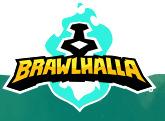 Logo for the videogame Brawlhalla small