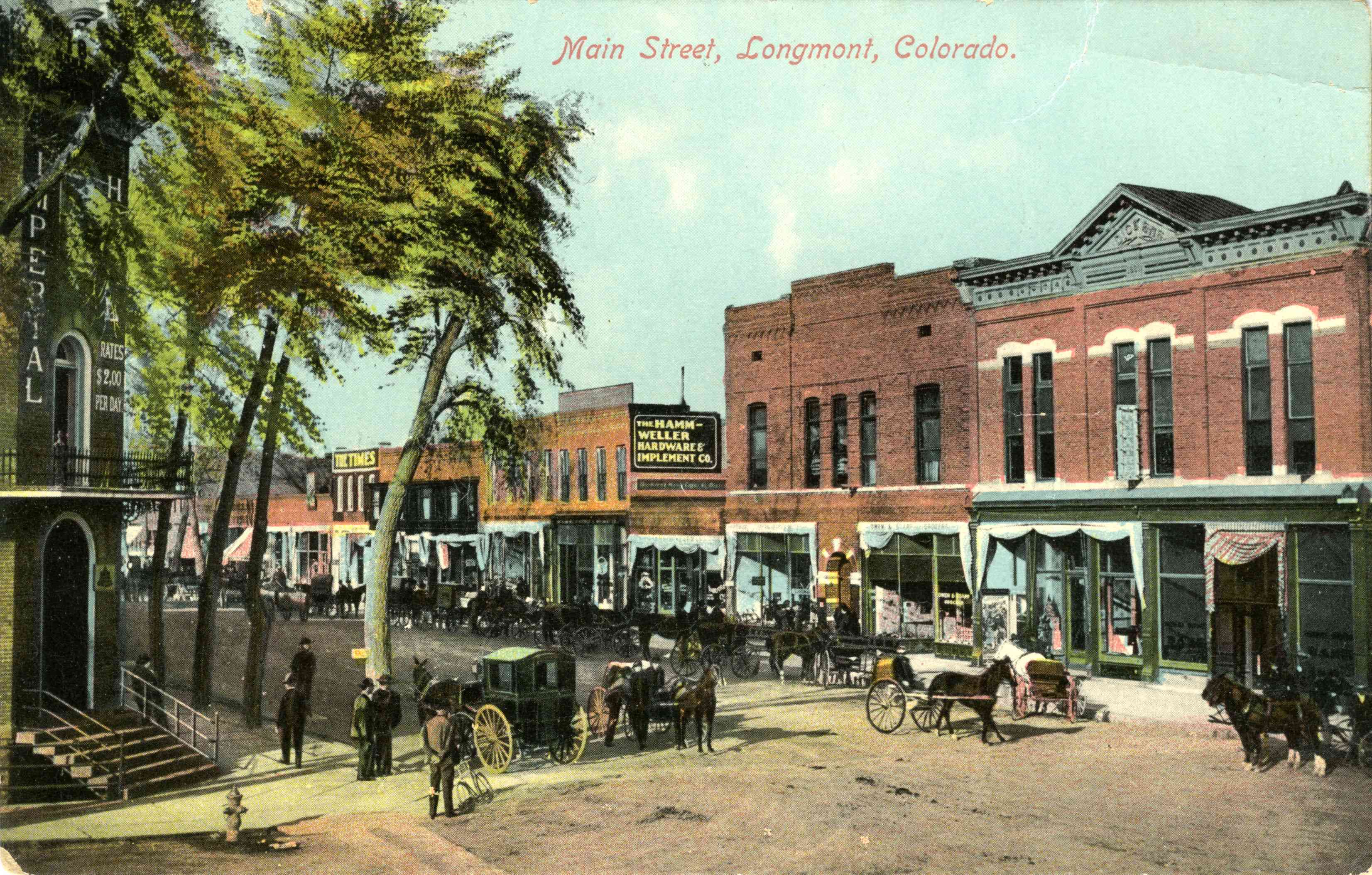 Historic Main Street Longmont Colorado