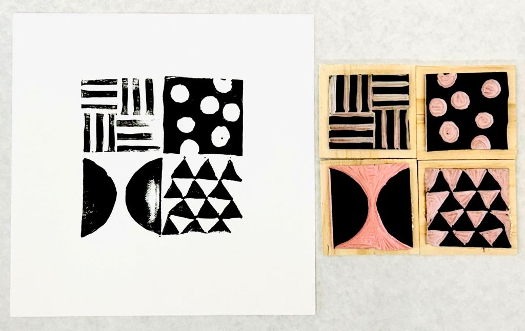 Art & Sip: Custom Stamp Making