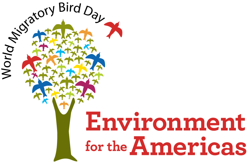 logo for environment for the Americas with a tree and bird illustration 
