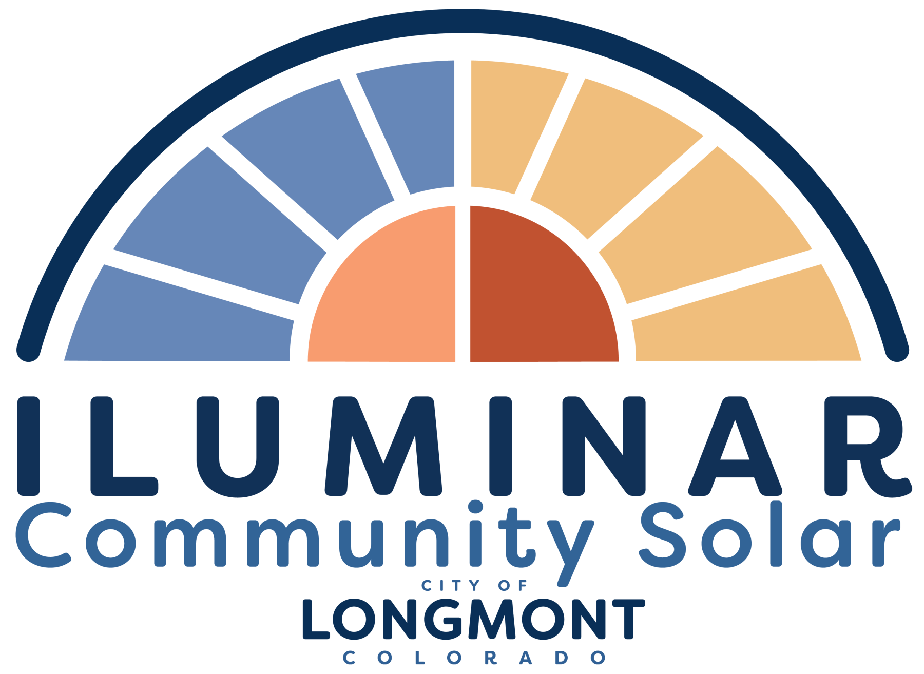 Logo for Iluminar Community Solar from the City of Longmont