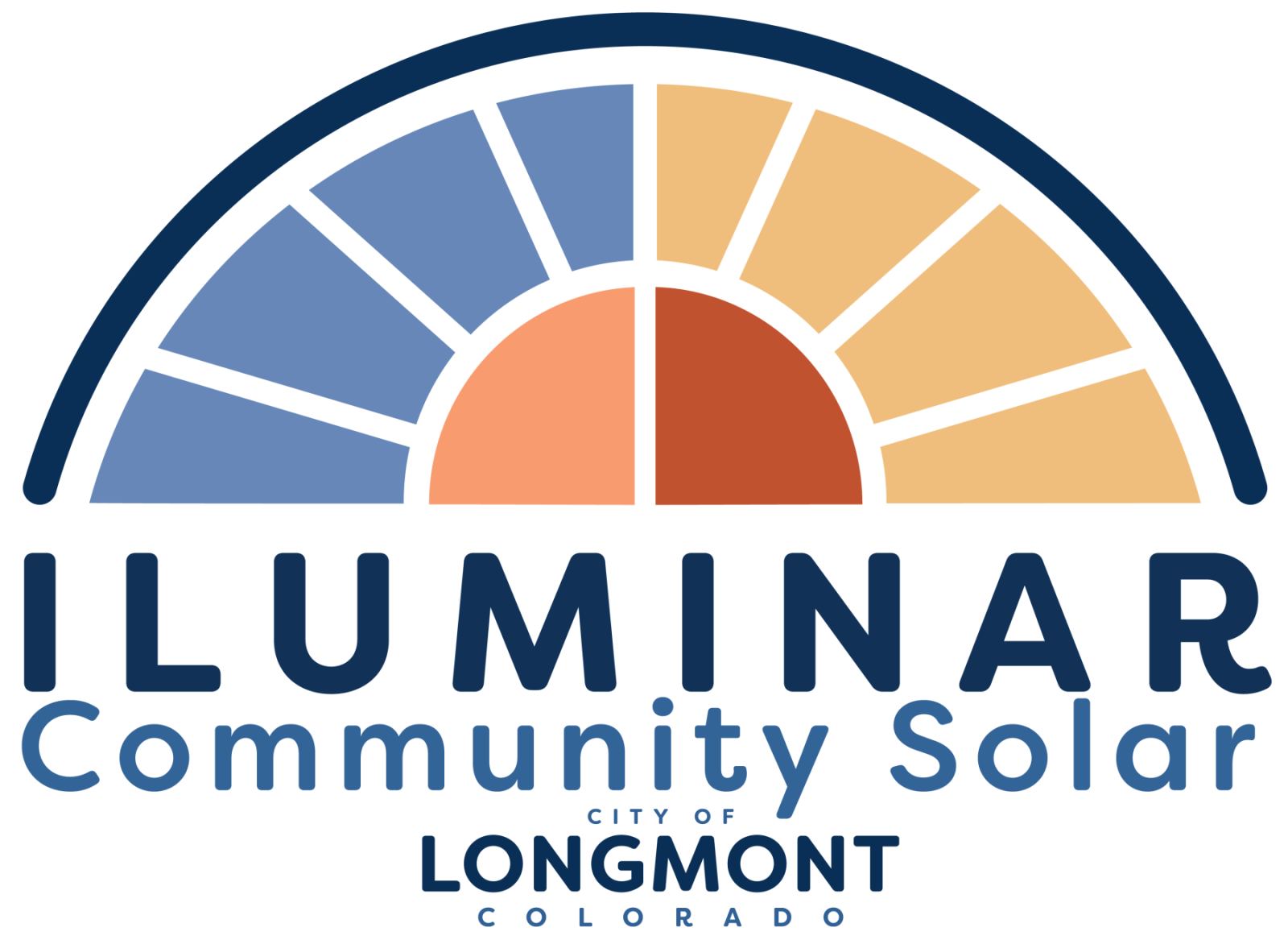 Logo for Iluminar Community Solar from the City of Longmont