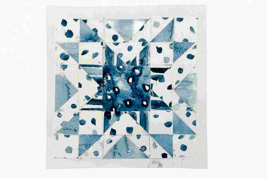 Art & Sip: Watercolor Quilt Square