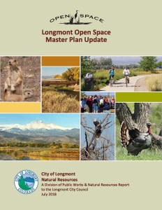 Longmont Open Space Master Plan Update (booklet cover)