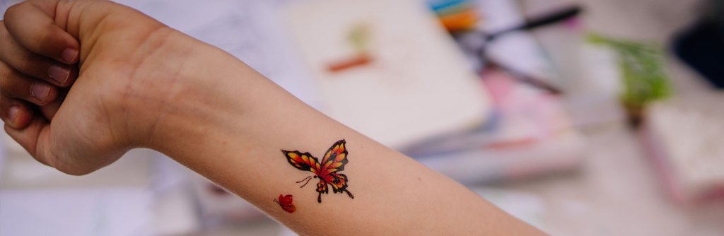 Teen Temporary Tattoo Studio