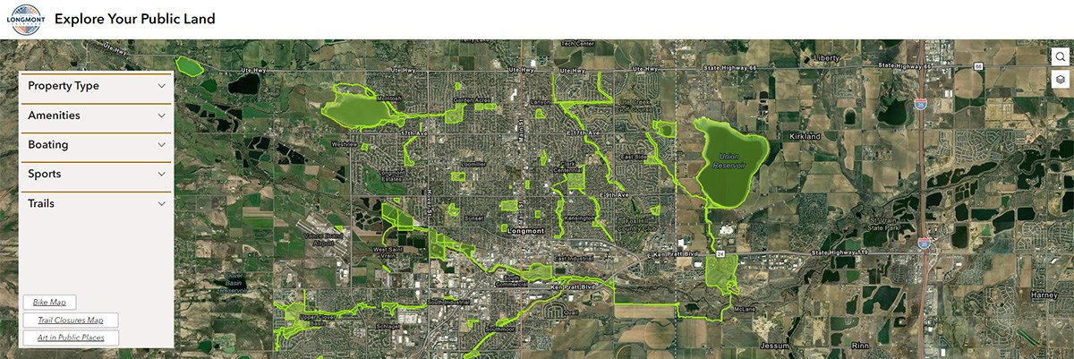 Explore More with Longmont’s New Public Lands Map - City of Longmont