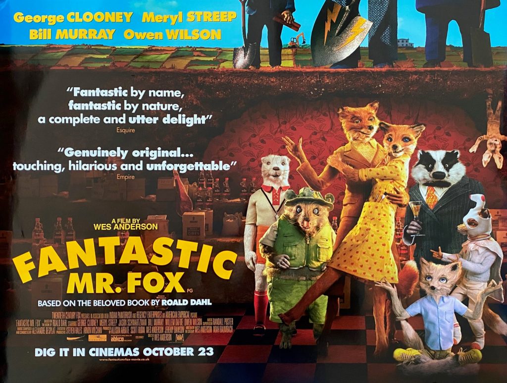 “Fantastic Mr. Fox” (2009, PG)