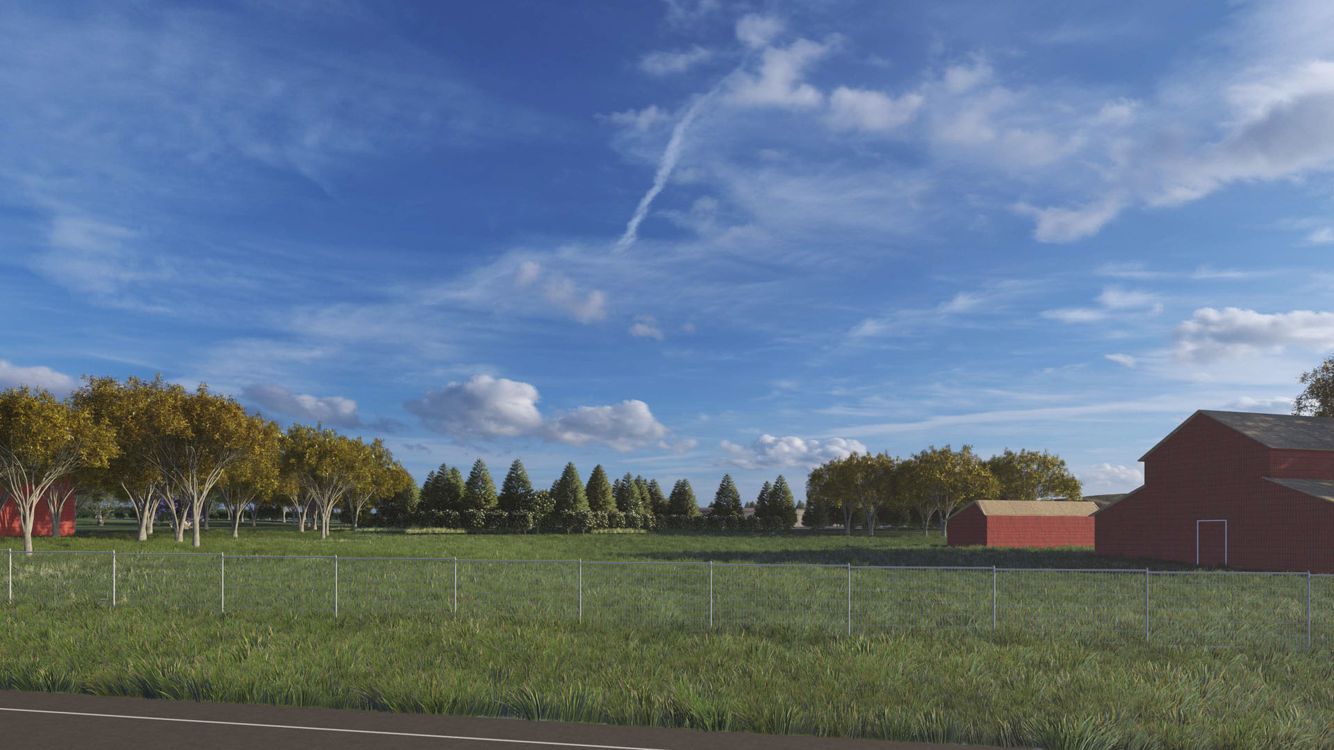 Rendering of proposed tank as seen from Highway 66.