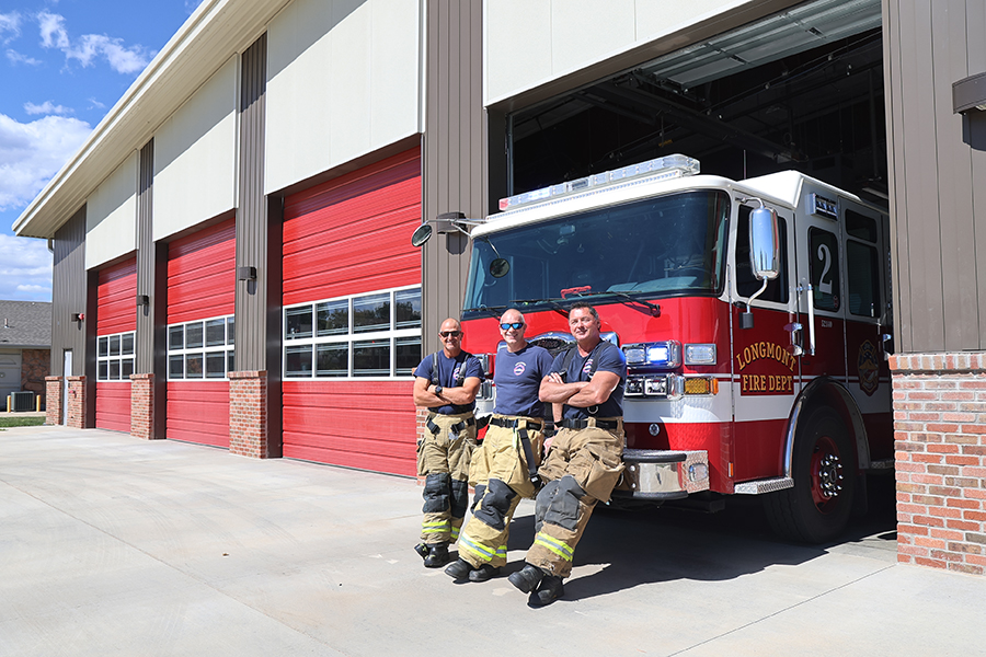 Longmont Fire Station 2 firefighters